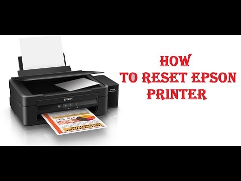 epson printer reset keys